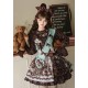 Alice Girl Bear Chocolate Salopette and JSK(1st Pre-Order/Full Payment Without Shipping)